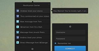 黑色色调界面UI素材