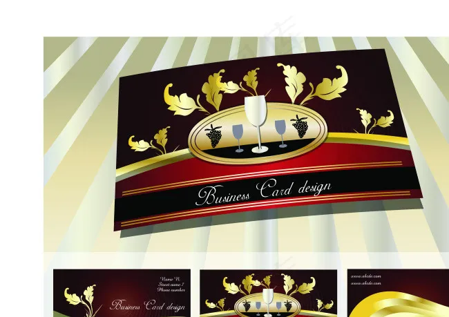 创意卡片设计图片eps,ai矢量模版下载