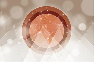 梦幻创意圆形设计矢量素材