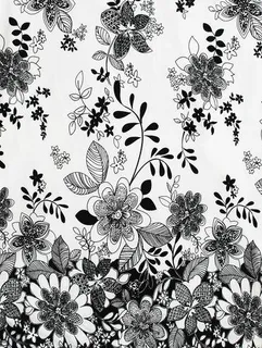 线描花纹背景图片