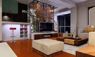 电视背景墙装修设计效果图