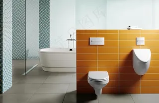 整体浴室效果图