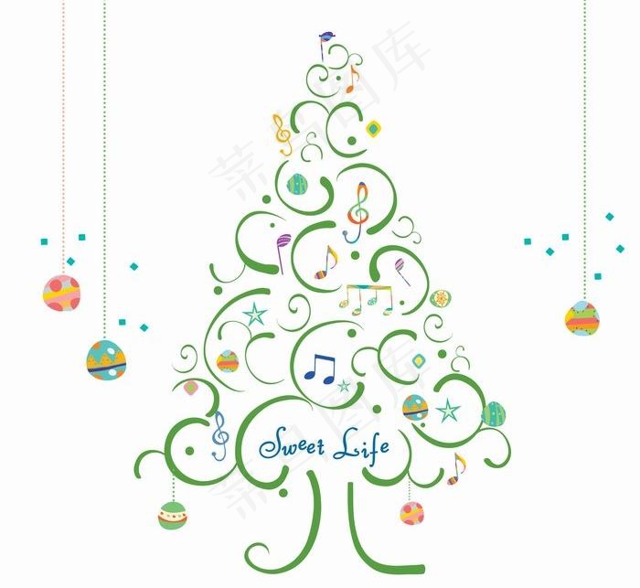 韩国花卉植物矢量图库39