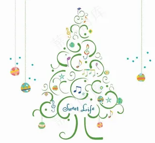 韩国花卉植物矢量图库39