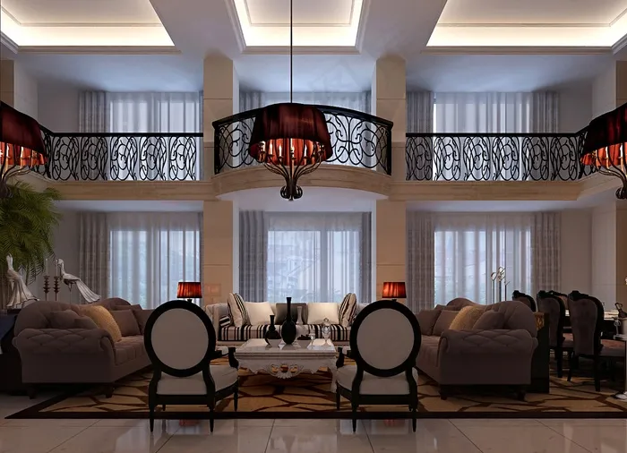 欧式装修设计效果图