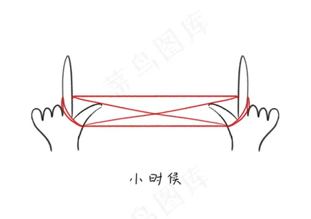 线条简约童年回忆趣味