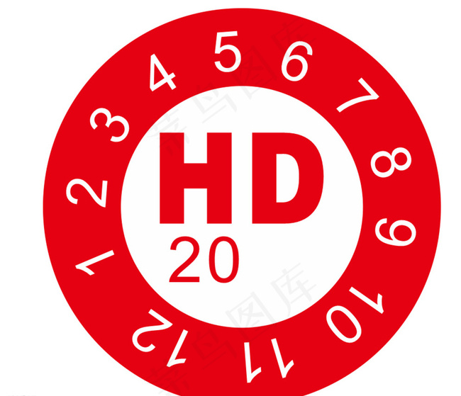 不干胶 商标 日期标 logo图片cdr矢量模版下载