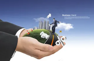 商务主题图片psd素材