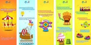 卡通游乐园广告