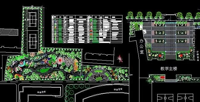 会所入口及其广场设计