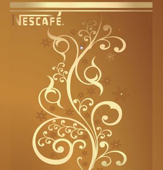 雀巢咖啡图案设计