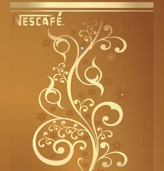 雀巢咖啡图案设计