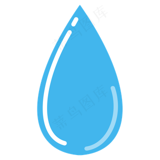 卡通蓝色眼泪泪水图卡通蓝色眼泪泪水图