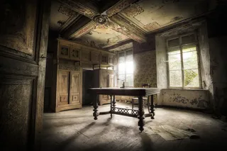 欧式古老客厅效果图