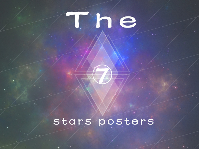 创意星空设计海报