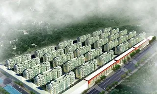 楼盘 园林环境效果图片