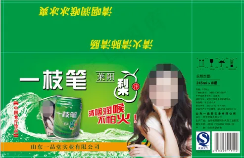 一枝笔莱阳梨汁手提盒