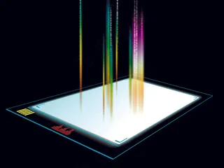 科技创意 屏幕光图片