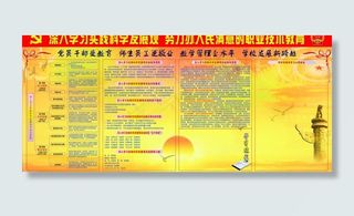 职业学校学习实践科学发展观专栏图片