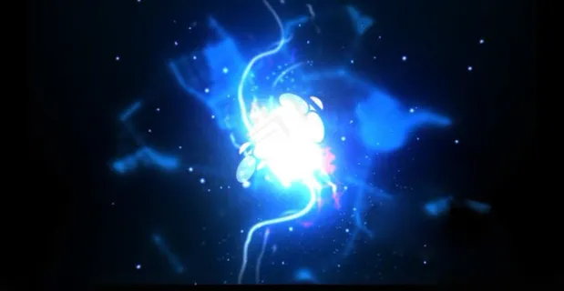 两个彗星轨道碰撞片