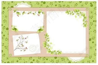 矢量花边