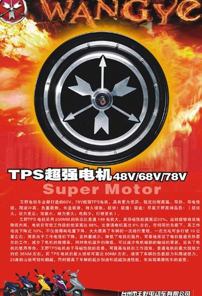 王野电动车电机图片