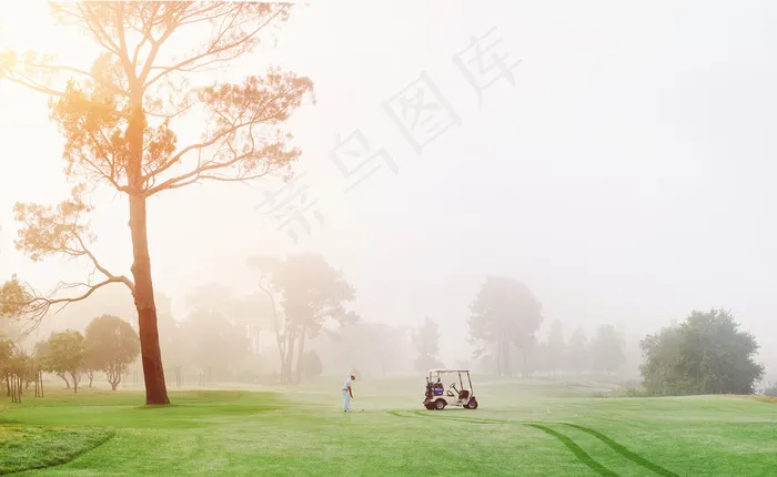 高尔夫球场摄影