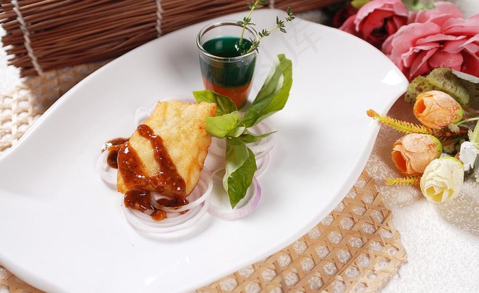 烧汁银雪鱼图片