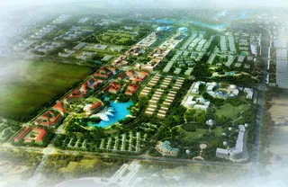 城市鸟瞰图图片