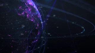 全息网络中红色警报被点亮开场动画A...