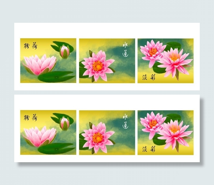 装饰画墙画壁画psd模版下载