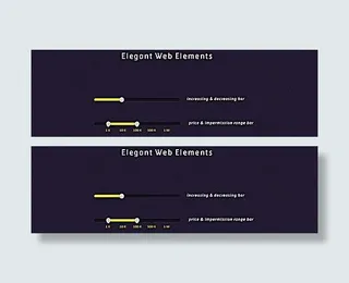 精美网页设计元素psd素材-ele...