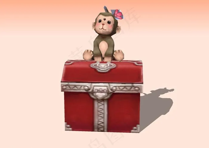 小猴3D模型