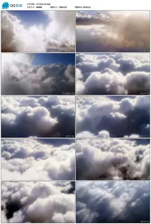 实拍高清云动态视频素材合集