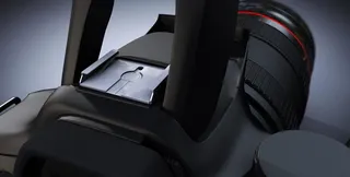 单反相机特写图片