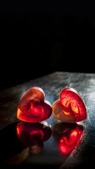 爱心糖果高清摄影图片