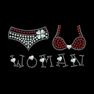 烫钻 生活元素 内衣 文字 英文 ...