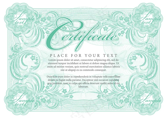 欧式花纹eps,ai矢量模版下载