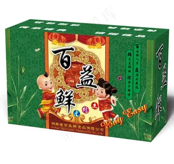 特产包装（展开图）图片