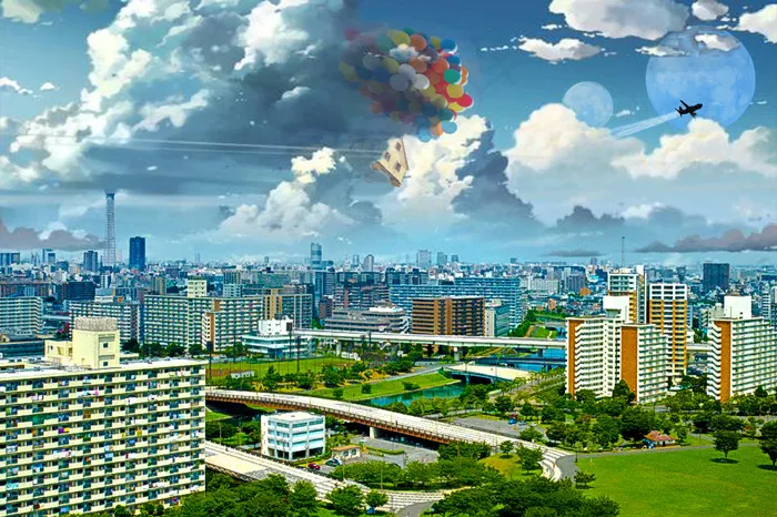 动漫城市(1000X666(DPI:72))psd模版下载