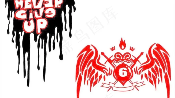 班服常用图案图片cdr矢量模版下载