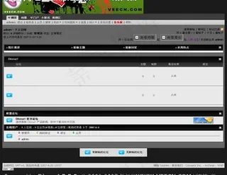 潮馆黑色风格模板图片