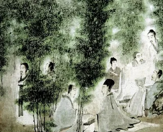 竹林七贤图片