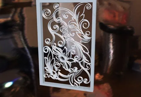 镂空雕花花窗3d模型 镂空雕花花窗3d模型