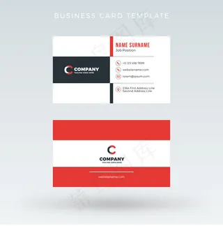 创意时尚商业名片