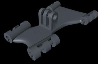 GoPro的风筝线安装