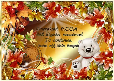 可爱卡通相册模板