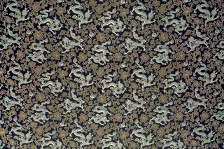 龙戏珠布料背景