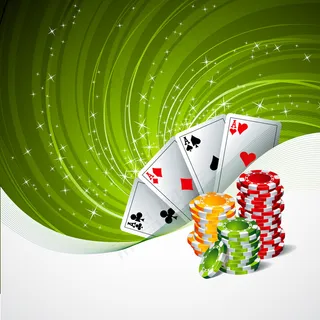 绿色背景矢量图