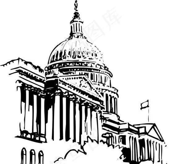 矢量建筑 矢量素材 EPS格式_0040eps,ai矢量模版下载